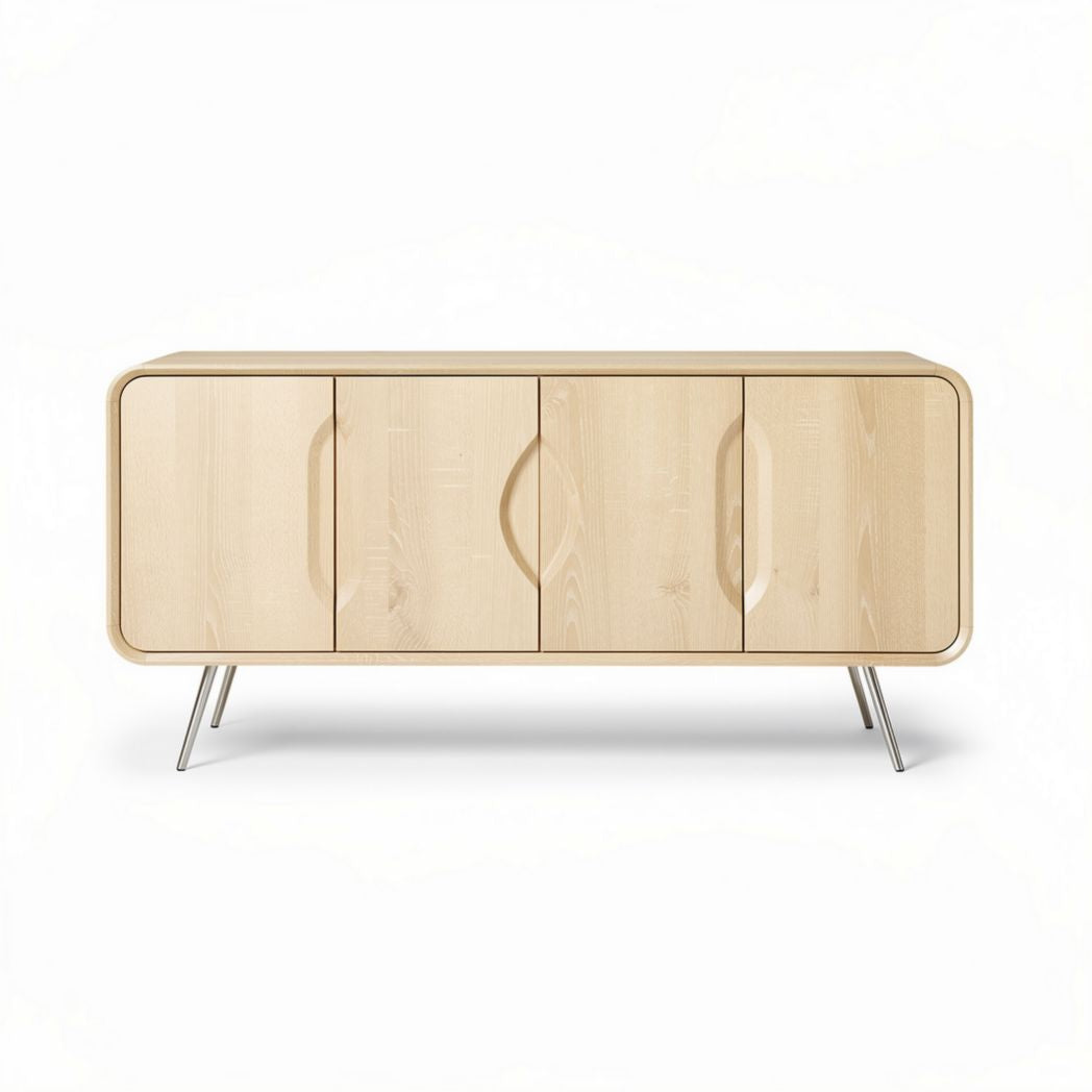 Stolik kawowy do użytku w salonie z drewna - 150 x 45 x 70cm